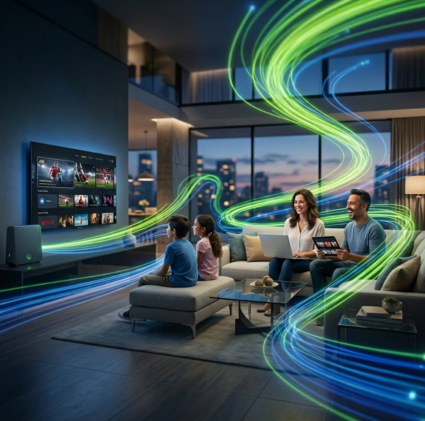 Internet fibra óptica GalaTelecom hogar